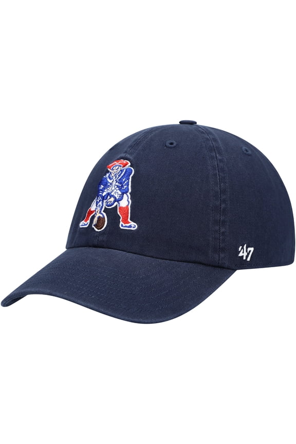 Men's '47 Navy New England Patriots Clean Up Adjustable Hat