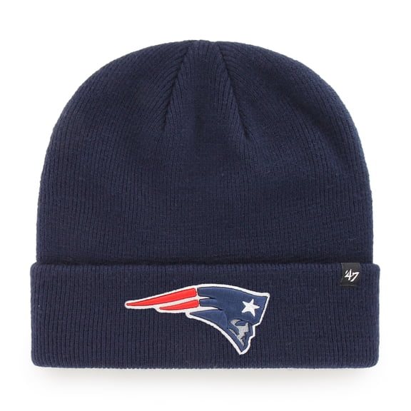 Men's '47 Navy New England Patriots Primary Basic Cuffed Knit Hat