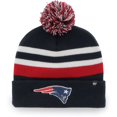 thumbnail image 1 of Men's '47 Navy New England Patriots State Line Cuffed Knit Hat with Pom, 1 of 1