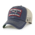 thumbnail image 1 of Men's '47  Navy New England Patriots Wabash Trucker Clean Up Adjustable Hat, 1 of 2