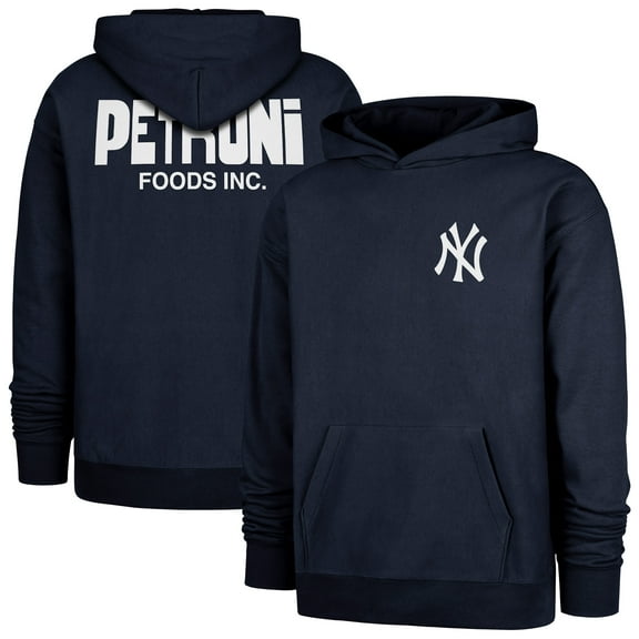 Men's '47  Navy New York Yankees Petroni Backer Foundation Hoodie