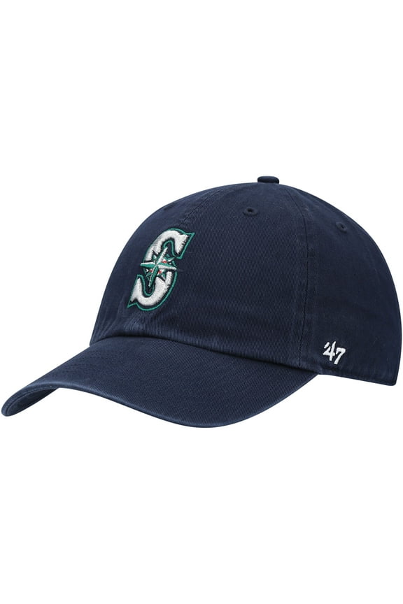 Men's '47 Navy Seattle Mariners Clean Up Adjustable Hat