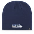 thumbnail image 1 of Men's '47 Navy Seattle Seahawks Primary Logo Knit Beanie, 1 of 2