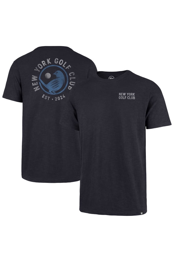 Men's '47  Navy TGL New York Golf Club Backer Scrum T-Shirt