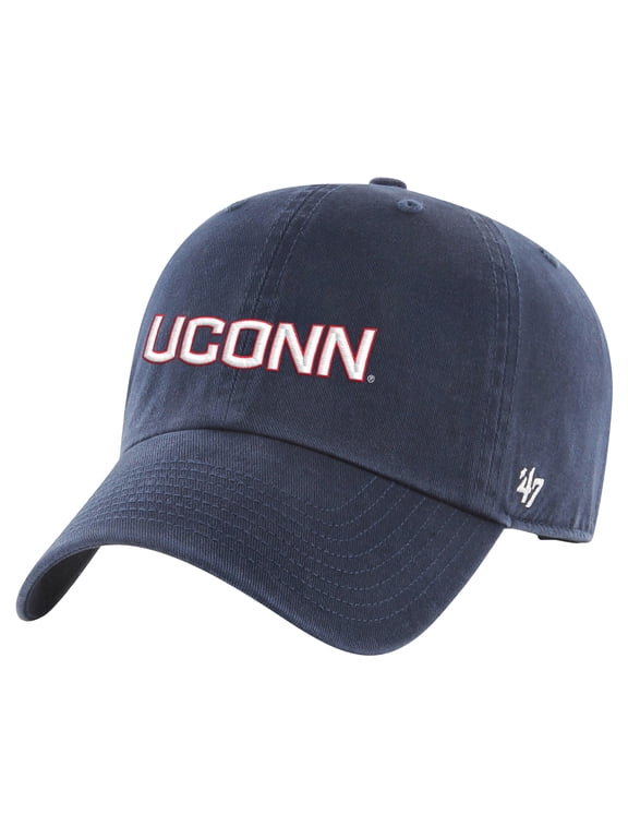 Unisex '47 UConn Huskies Navy Clean Up Adjustable Hat