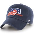 thumbnail image 1 of Men's '47 Navy USA Hockey  Clean Up Adjustable Hat, 1 of 2