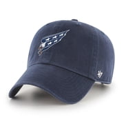 Mens 47 Navy Washington Capitals Alternate Clean Up Adjustable Hat