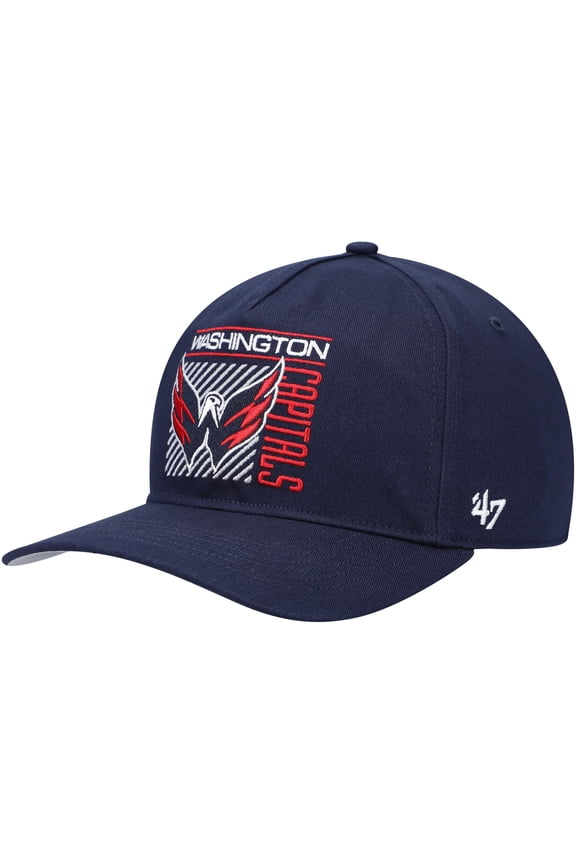 Men's '47 Navy Washington Capitals Reflex Hitch Snapback Hat