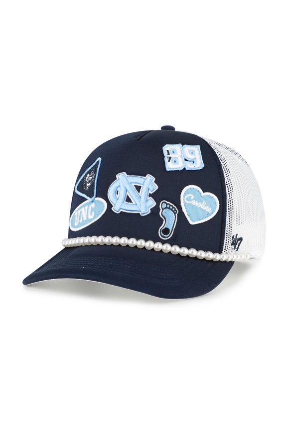Men's '47  Navy/White North Carolina Tar Heels Rally On Hitch Adjustable Hat