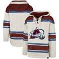 thumbnail image 1 of Men's '47  Oatmeal Colorado Avalanche Rockaway Lacer Pullover Hoodie, 1 of 3