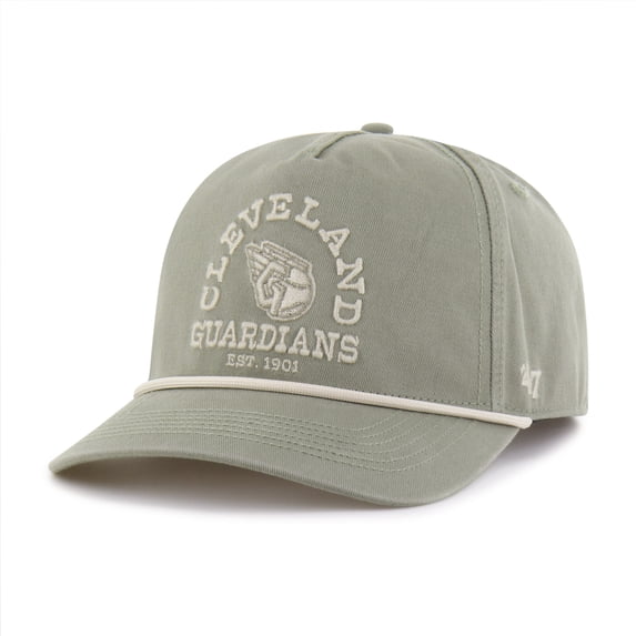 Men's '47 Olive Cleveland Guardians Canyon Ranchero Hitch Adjustable Hat