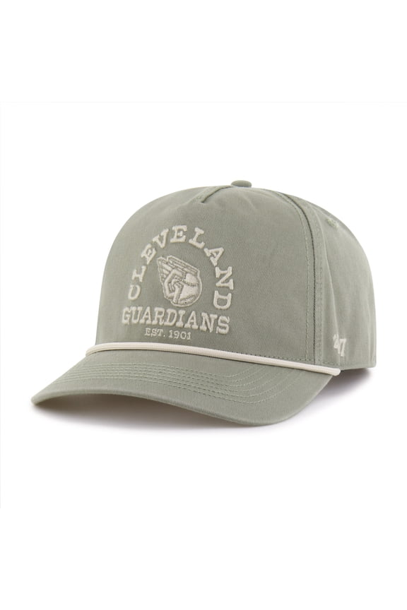 Men's '47 Olive Cleveland Guardians Canyon Ranchero Hitch Adjustable Hat