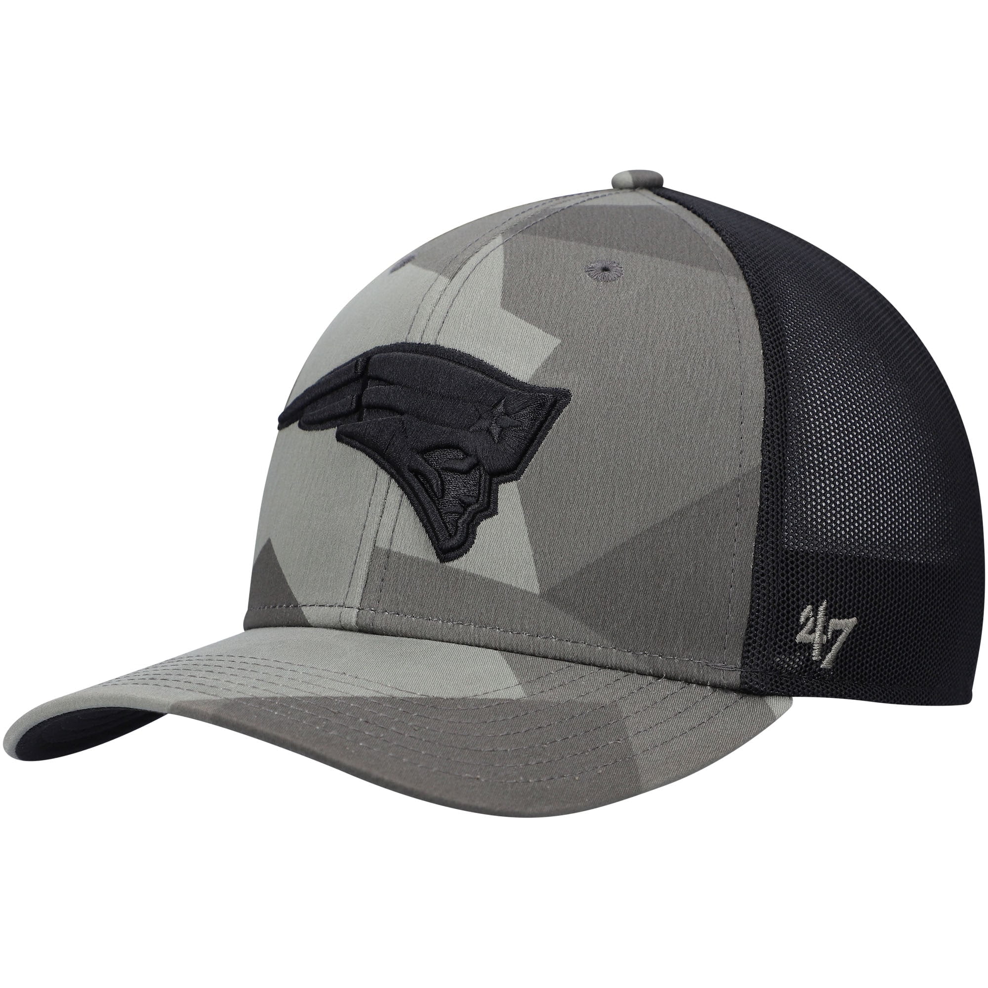 Men's '47 Olive New England Patriots Countershade MVP DP Trucker Snapback  Hat - OSFA 