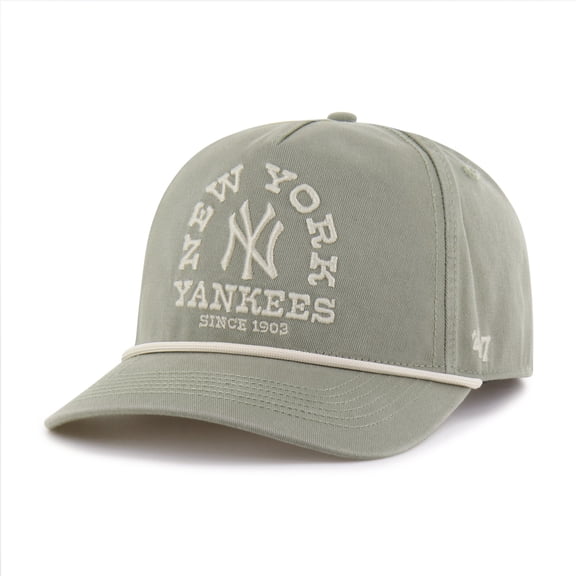 Men's '47 Olive New York Yankees Canyon Ranchero Hitch Adjustable Hat