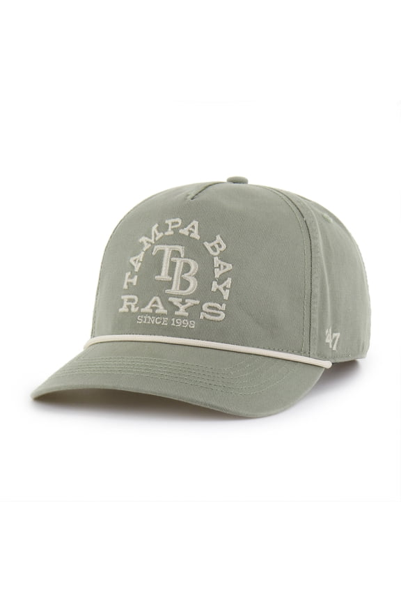Men's '47 Olive Tampa Bay Rays Canyon Ranchero Hitch Adjustable Hat