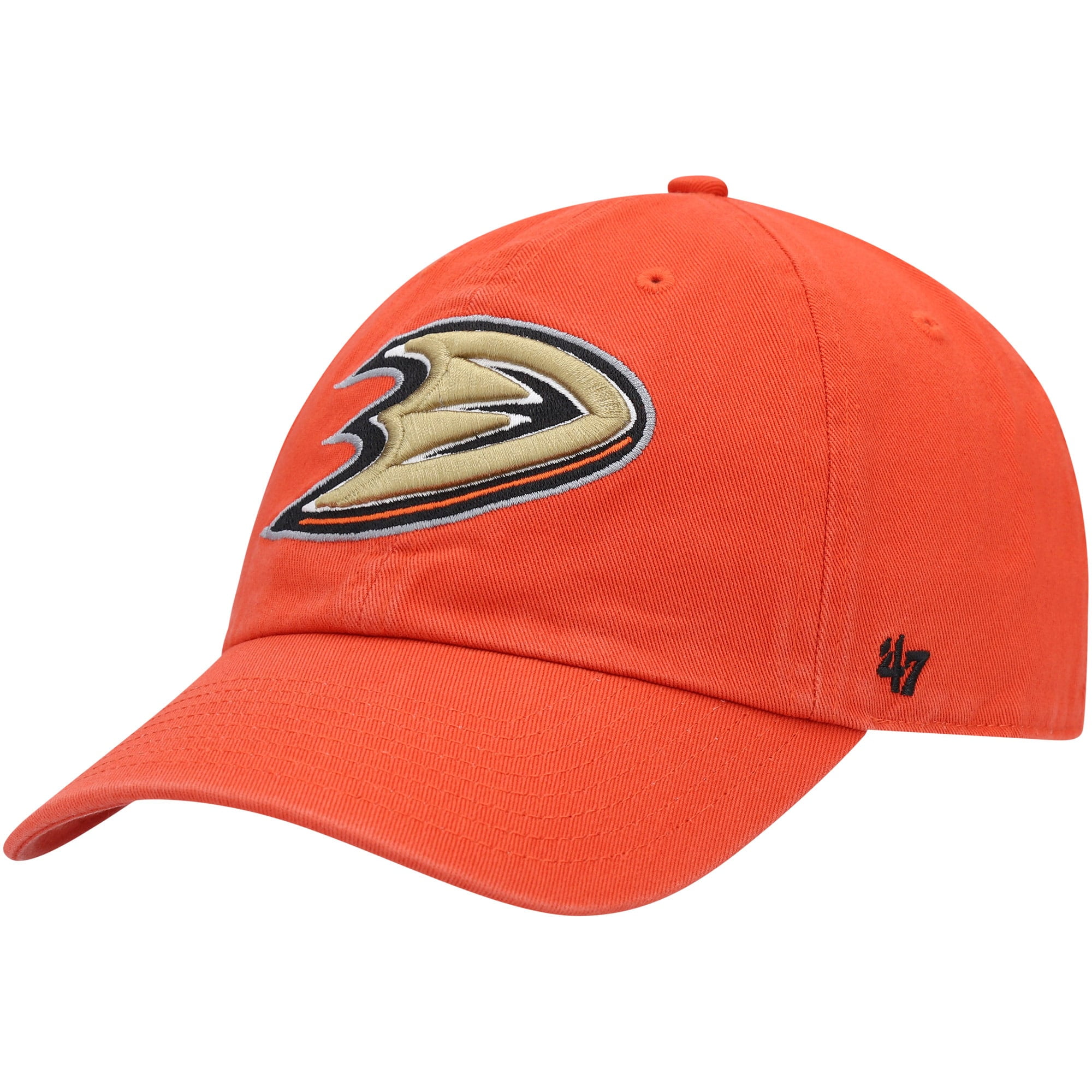 帽子 [0] NHL ANAHEIM DUCKS ORANGE BEANIE Anaheim Ducks Beanie Mens OS Black Orange Bearded Patrick