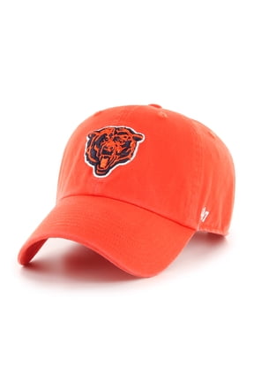Men's '47 Orange Chicago Bears Historic Logo Clean Up Adjustable Hat