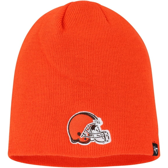 Men's '47  Orange Cleveland Browns Secondary Beanie
