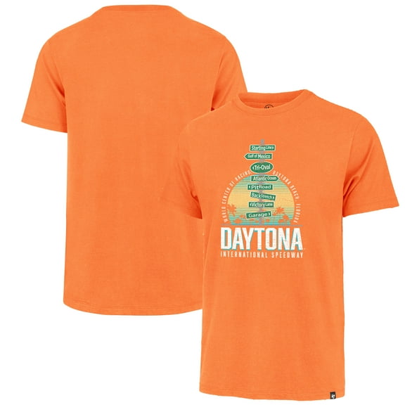 Men's '47 Orange Daytona International Speedway Daytona 500 Franklin T-Shirt