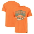 thumbnail image 1 of Men's '47 Orange Miami Dolphins Last Call Franklin T-Shirt, 1 of 3