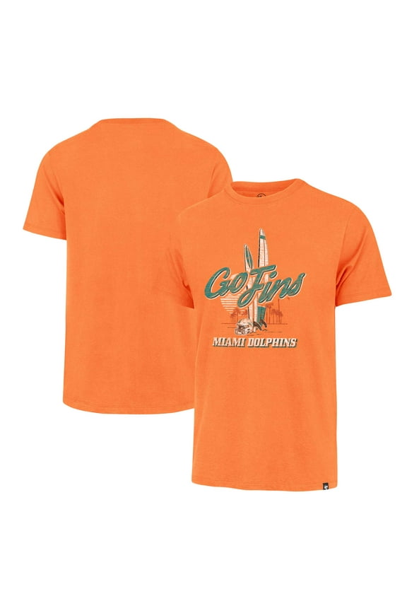 Men's '47 Orange Miami Dolphins Regional Franklin T-Shirt
