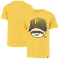 thumbnail image 1 of Men's '47 Paul Skenes Gold Pittsburgh Pirates Mustache Franklin T-Shirt, 1 of 3