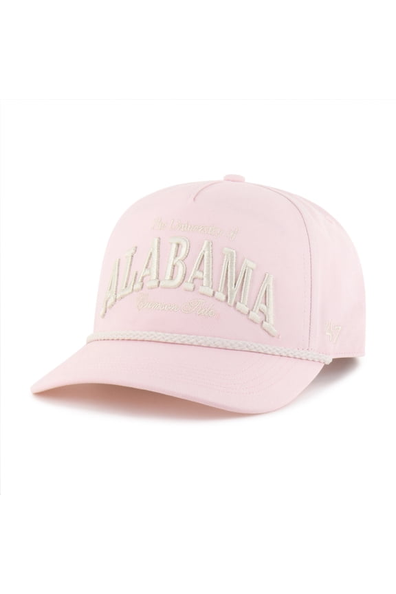 Men's '47 Pink Alabama Crimson Tide Gelato Hitch Adjustable Hat