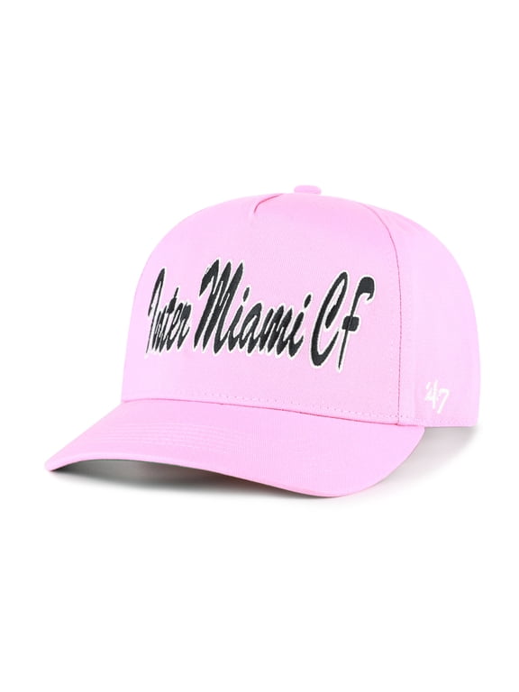 Men's '47 Pink Inter Miami CF Brushmark Hitch Adjustable Hat