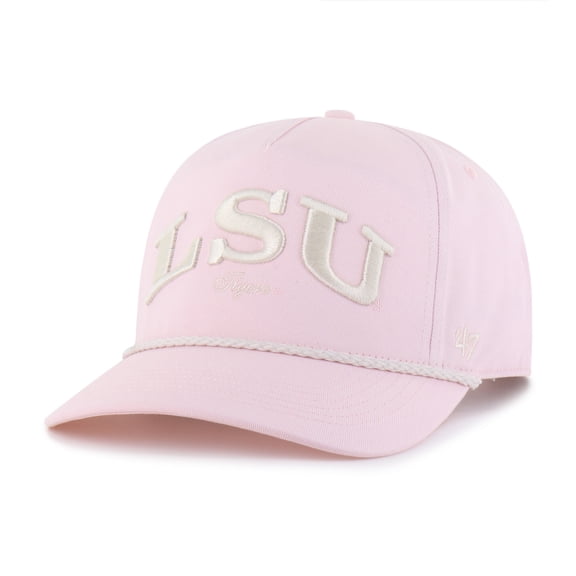 Men's '47 Pink LSU Tigers Gelato Hitch Adjustable Hat