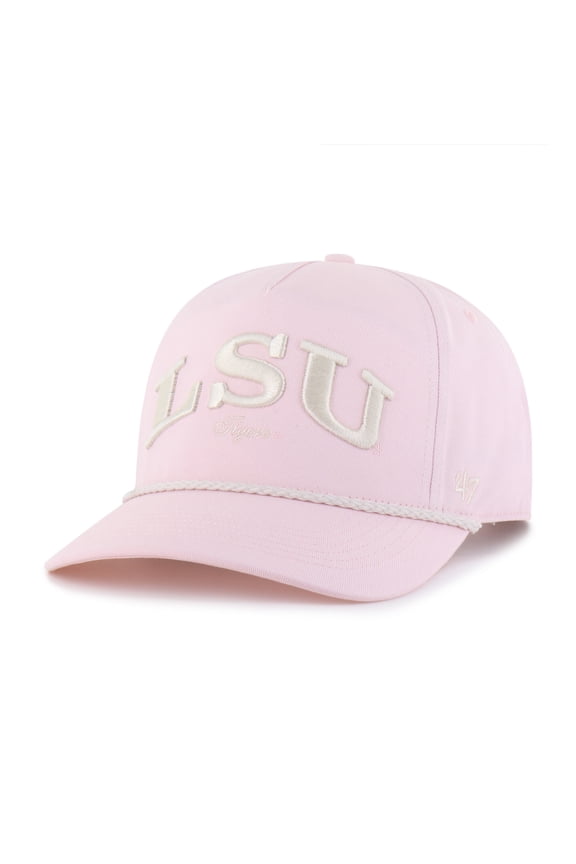 Men's '47 Pink LSU Tigers Gelato Hitch Adjustable Hat