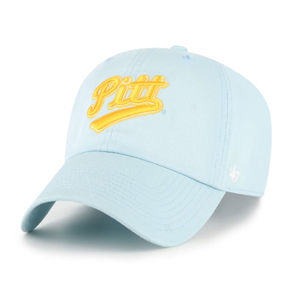 Men's '47 Powder Blue Pitt Panthers Vault Clean Up Adjustable Hat