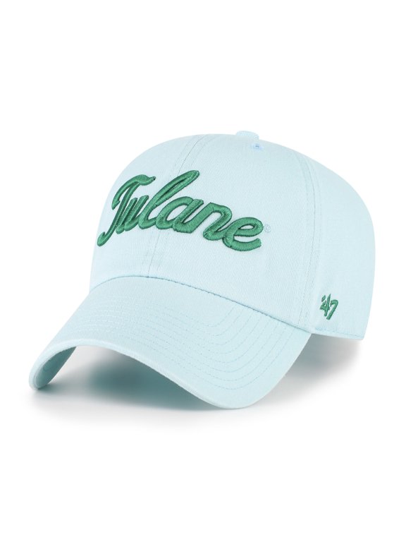 Unisex '47 Tulane Green Wave Powder Blue Vault Clean Up Adjustable Hat