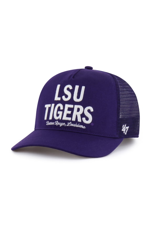 Men's '47 Purple LSU Tigers Contemporary Hitch Trucker Adjustable Hat