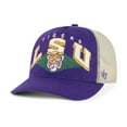thumbnail image 1 of Men's '47  Purple LSU Tigers Pomona Mesh Hitch Adjustable Trucker Hat, 1 of 4