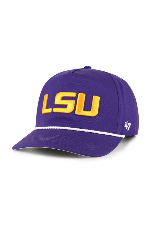 Men's '47  Purple LSU Tigers Rope Hitch Adjustable Hat