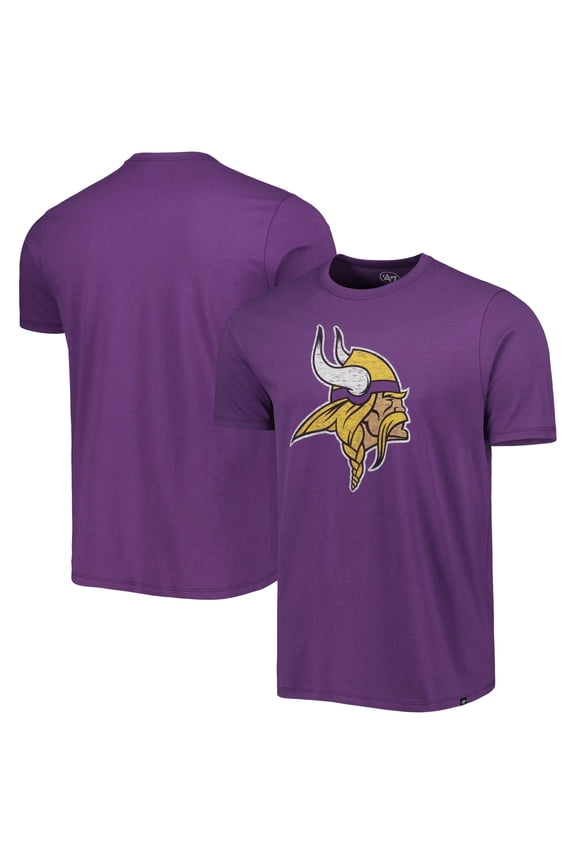 Men's '47 Purple Minnesota Vikings Premier Franklin T-Shirt