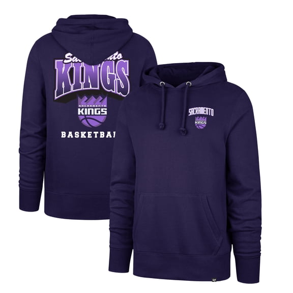 Men's '47 Purple Sacramento Kings 2025/26 City Edition Jab Step Headline Hoodie