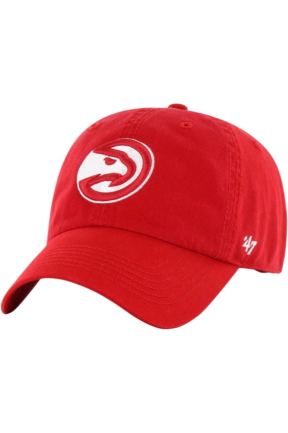 Men's '47 Red Atlanta Hawks Classic Franchise Fitted Hat