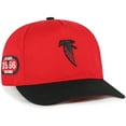 thumbnail image 1 of Men's '47 Red/Black Atlanta Falcons 1966 Throwback Collection Sure Shot Hitch Adjustable Hat, 1 of 4