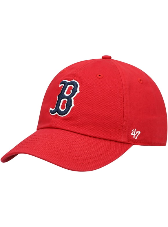 Men's '47 Red Boston Red Sox Clean Up Adjustable Hat