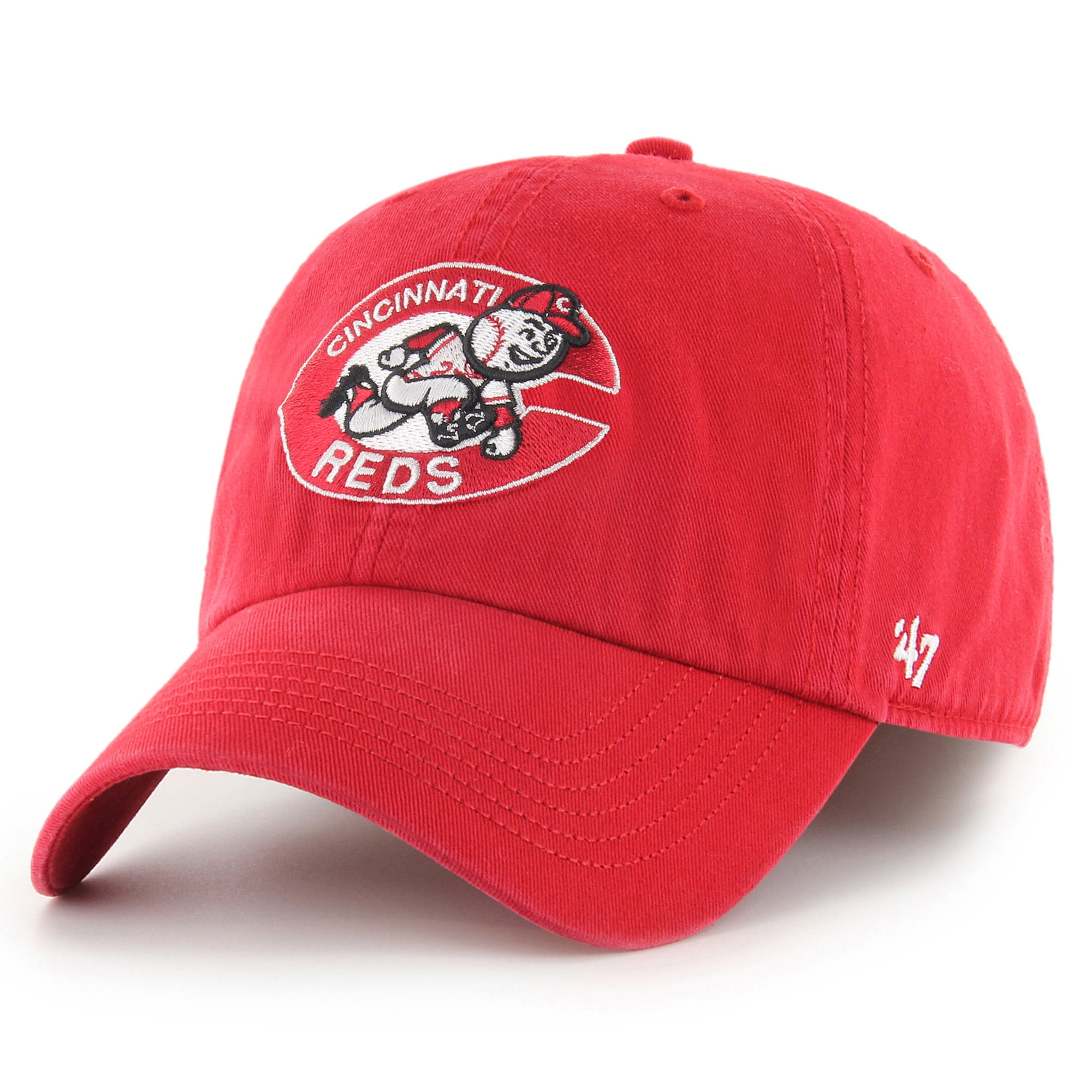 Men's '47 Red Cincinnati Reds Cooperstown Collection Franchise Fitted ...