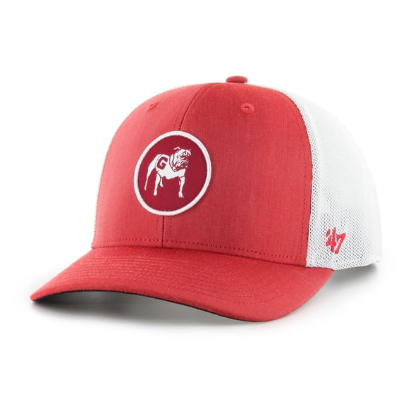 Men's '47  Red Georgia Bulldogs Dorado Adjustable Trucker Hat
