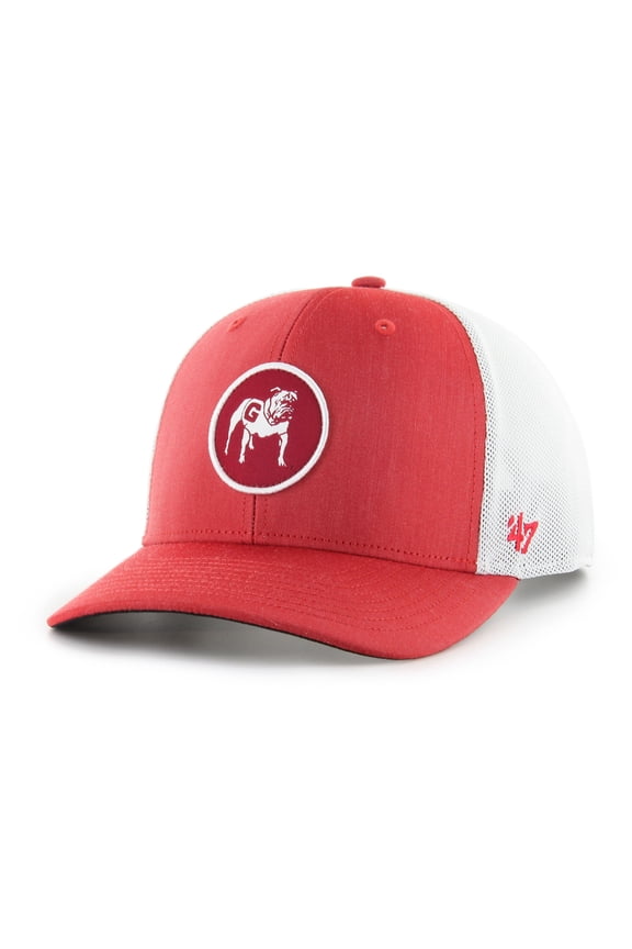 Men's '47  Red Georgia Bulldogs Dorado Adjustable Trucker Hat