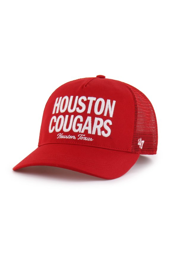 Men's '47 Red Houston Cougars Contemporary Hitch Trucker Adjustable Hat