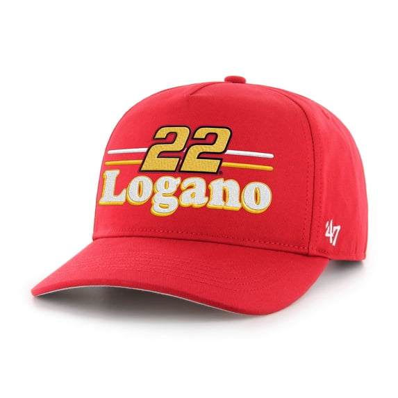 Men's '47 Red Joey Logano Campscape Hitch Adjustable Hat