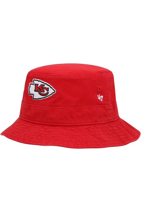 Men's '47 Red Kansas City Chiefs Primary Bucket Hat