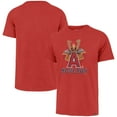 thumbnail image 1 of Men's '47  Red Los Angeles Angels HR Celebration T-Shirt, 1 of 3