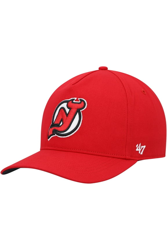 Men's '47 Red New Jersey Devils Primary Hitch Snapback Hat