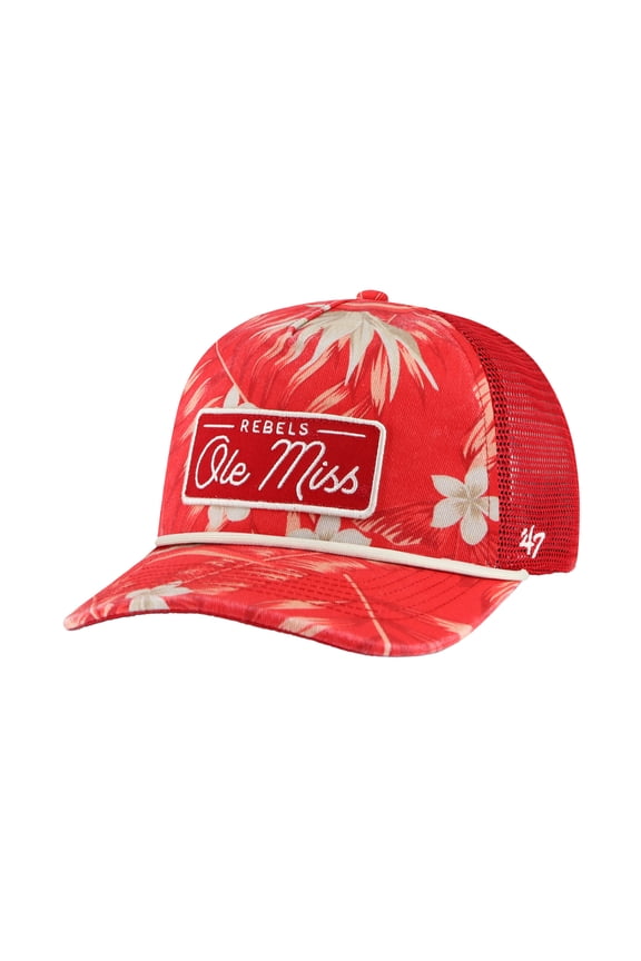 Men's '47 Red Ole Miss Rebels Tropicalia Hitch Adjustable Hat