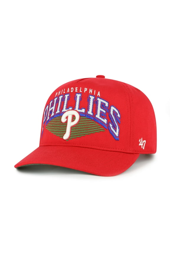 Men's '47 Red Philadelphia Phillies Pomona Hitch Adjustable Hat